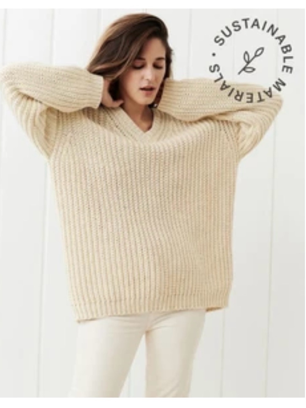 Jenni Kayne Cotton Cabin Sweater